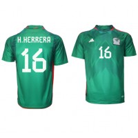 Pánský Fotbalový dres Mexiko Hector Herrera #16 MS 2022 Domácí Krátký Rukáv